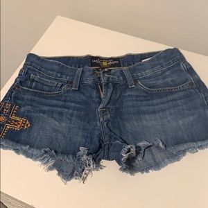 Lucky brand shorts size 0